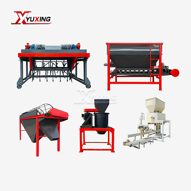 cow dung fertilizer machine